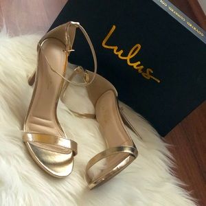 Lulus’s Loveliness Strappy Heels
